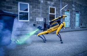 Image Source | Public Domain : Image of bomb disposal robot